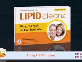 TPBVSK Lipidcleanz - Dùng cho người bị rối loạn lipid máu